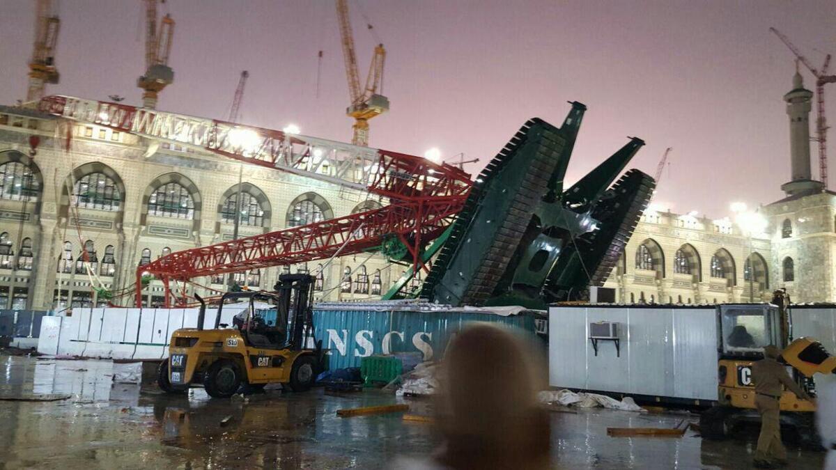 صدور حکم نهایی فاجعه سقوط جرثقیل در مکه