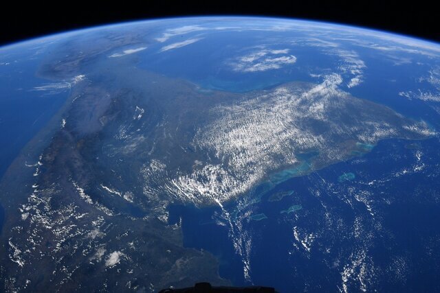 دور دنیا در ۹۰ دقیقه از منظر ایستگاه فضایی (+عکس)