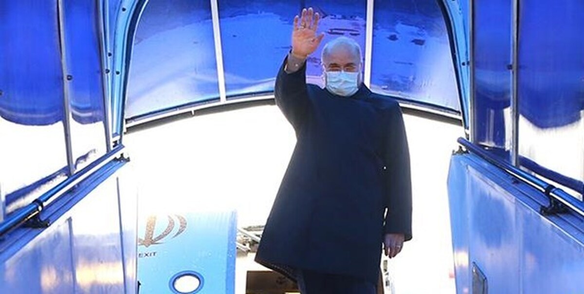 قالیباف تهران را به مقصد الجزیره ترک کرد