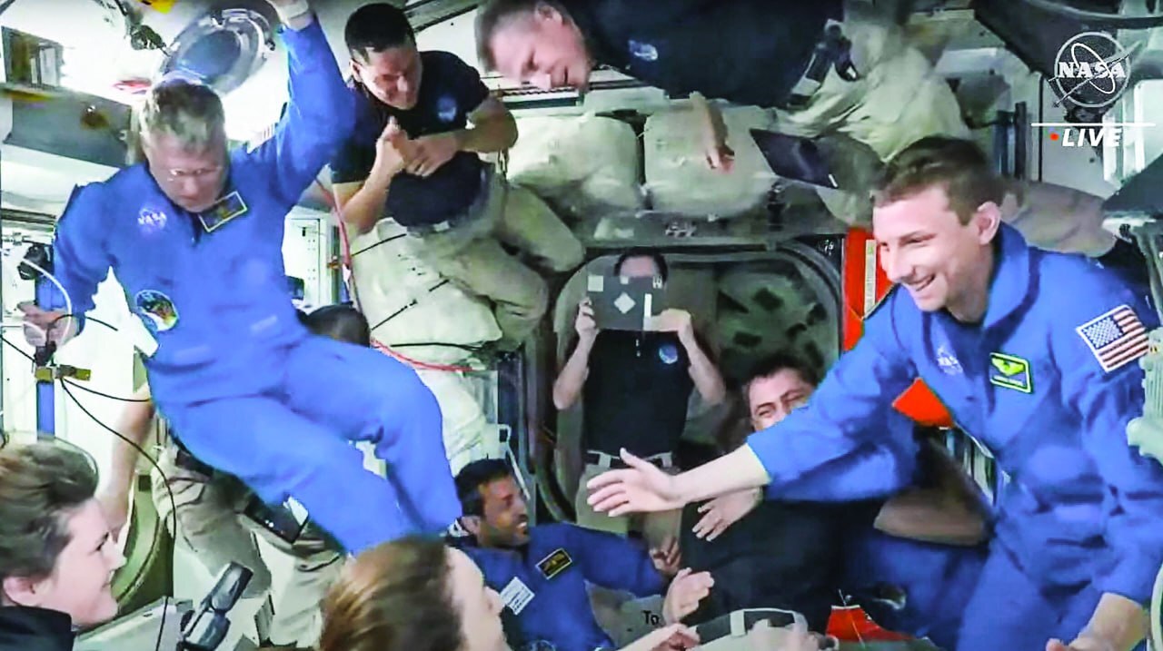 پرواز فضانورد اماراتی به ایستگاه فضایی بین المللی پرواز فضانورد اماراتی به ایستگاه فضایی بین المللی