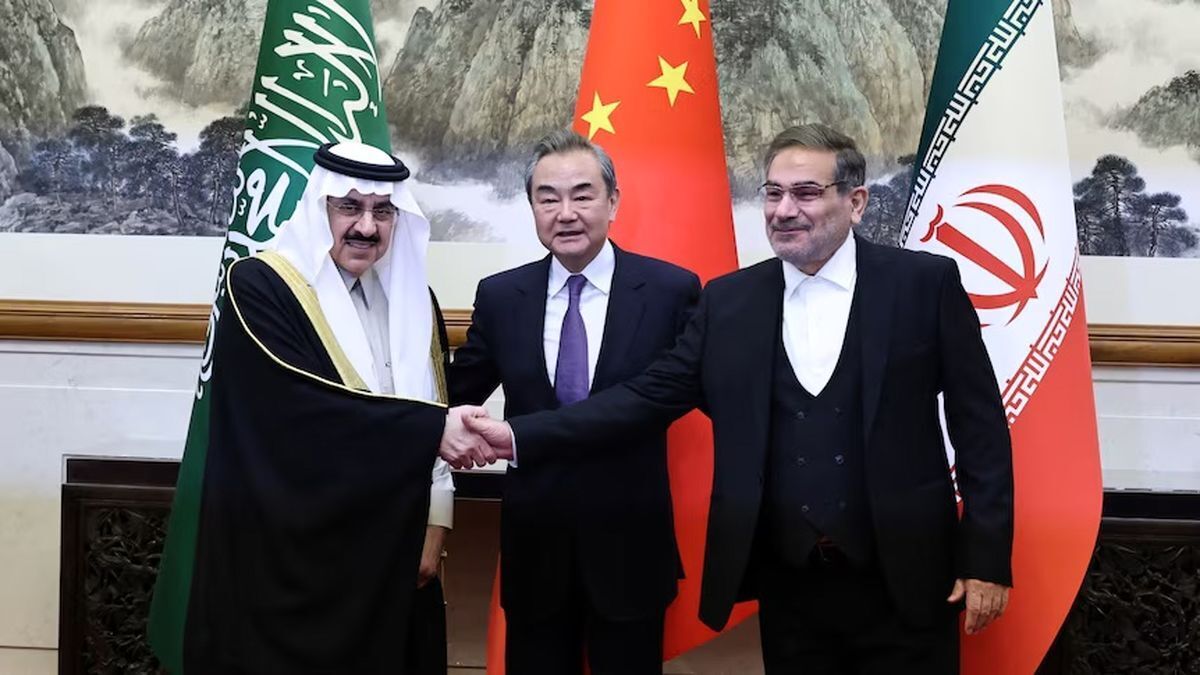 کیهان: آمریکا دروغ می‌گوید؛ از توافق ایران و عربستان خوشحال نیست