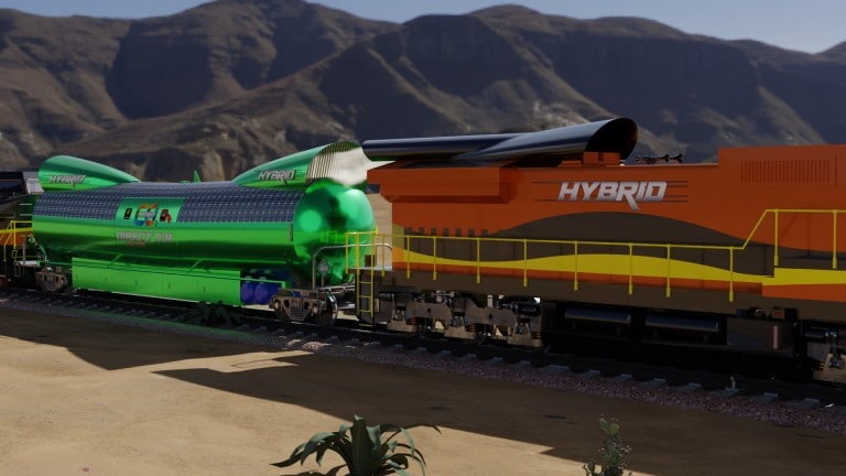 قطار دوستدار محیط زیست میتواند با جذب دیاکسید کربن هوا را تمیز کند قطار دوستدار محیط زیست میتواند با جذب دیاکسید کربن هوا را تمیز کند