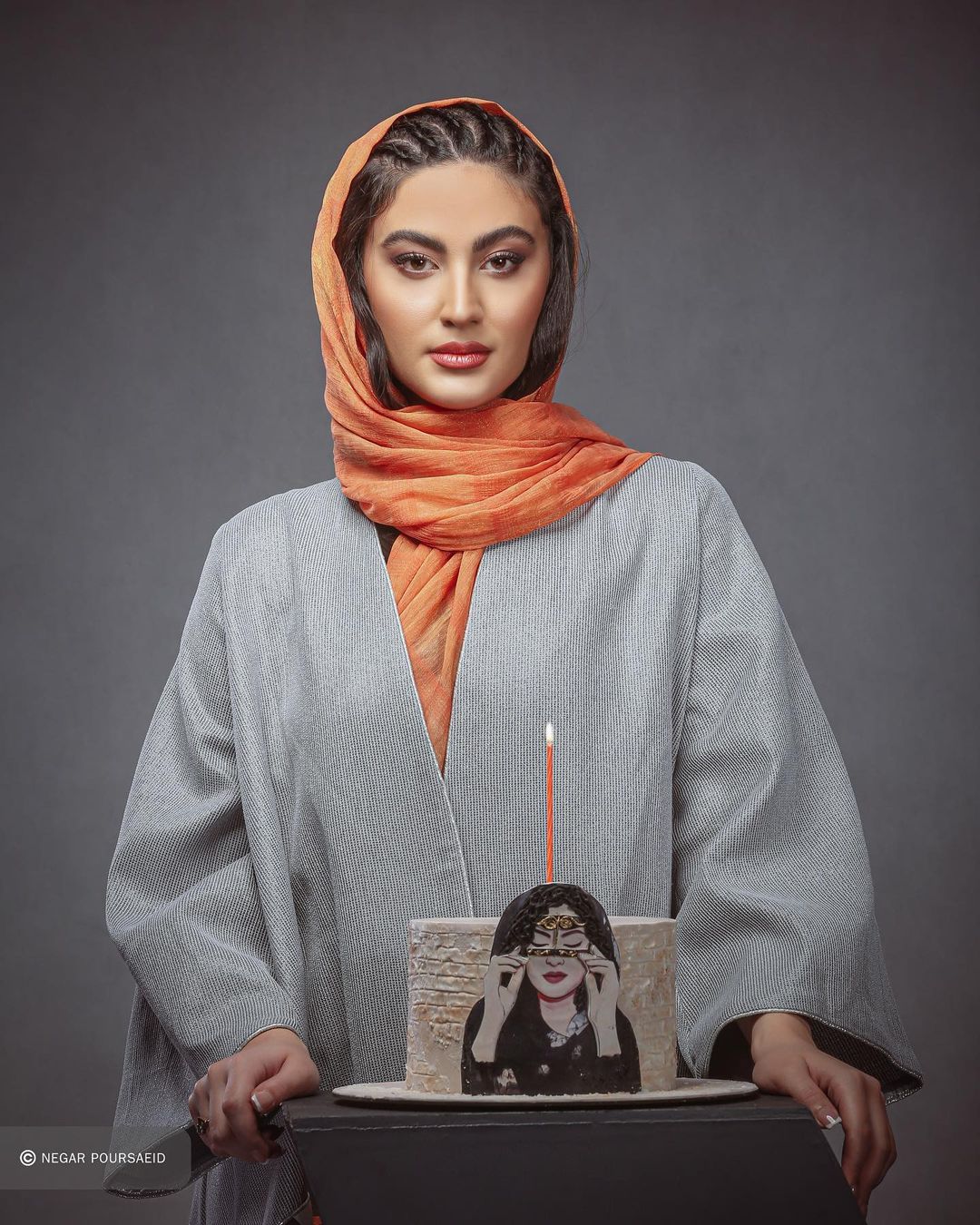 استایل جدید مریم مومن در جشن تولدش (عکس)