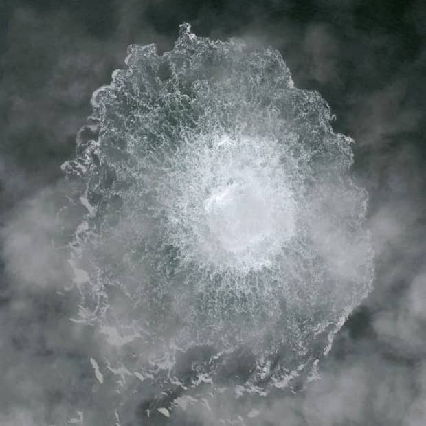 تصویر نشت خطوط لوله گاز نورد استریم از فضا ! (+عکس)