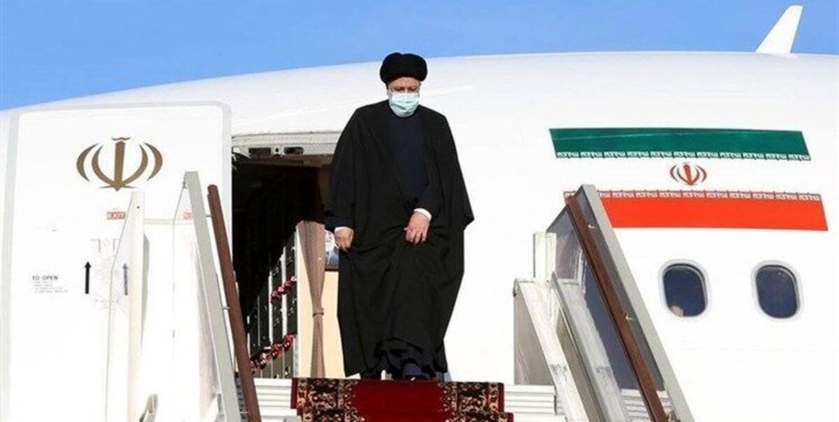 رئیسی وارد آستانه شد