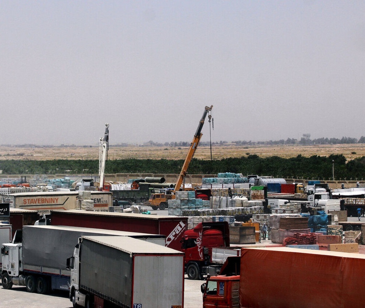 شروع فعالیت مرز تجاری مهران بعد از ۲۰ روز وقفه