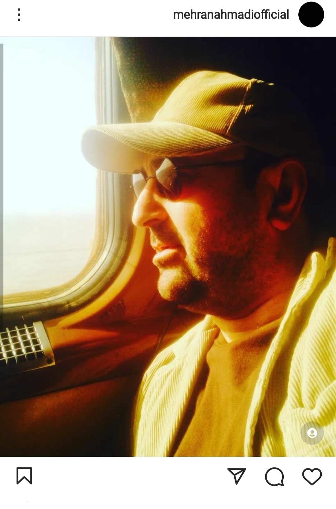 مهران احمدی نوشته مهران احمدی برای مهران مدیری (عکس)