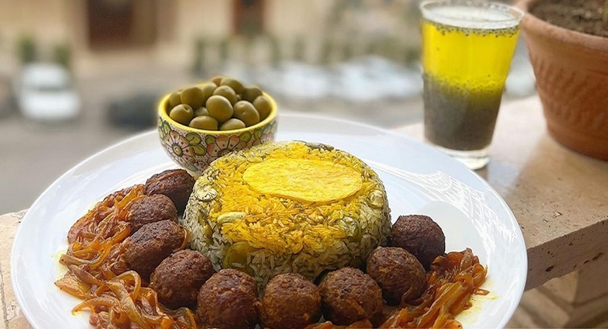 طرز تهیه باقالی پلو با گوشت قلقلی