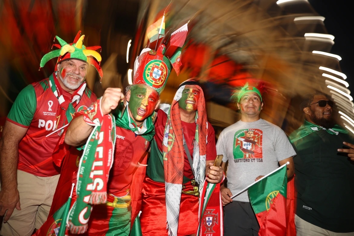 تماشاگران جام جهانی فوتبال در قطر (عکس)