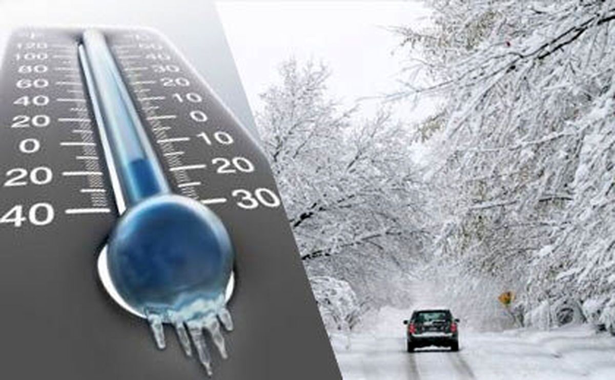یخبندان در 15 مرکز استان/‌ بارش برف و باران ادامه دارد