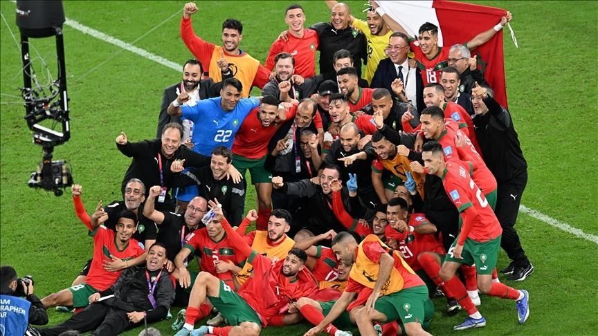 ادامه شادی مراکشی ها / شکست پرتغال و صعود به نیمه نهایی
