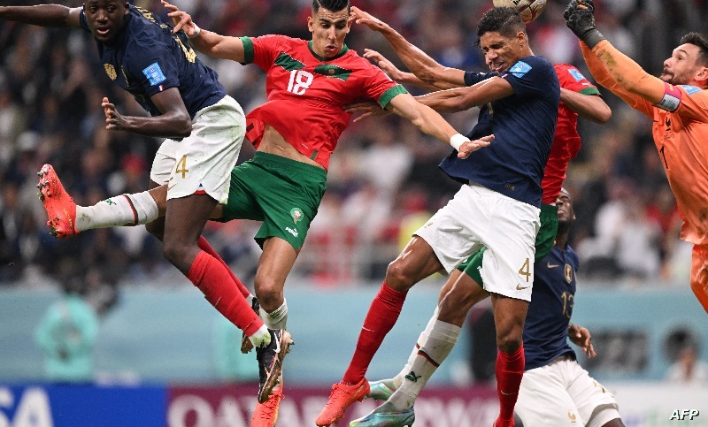 حاشیه های بازی مراکش – فرانسه حاشیه های بازی مراکش – فرانسه