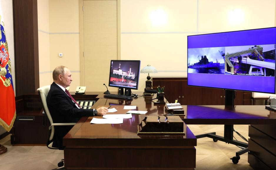 رونمایی از کشتی جدید یخ شکن هسته ای روسیه