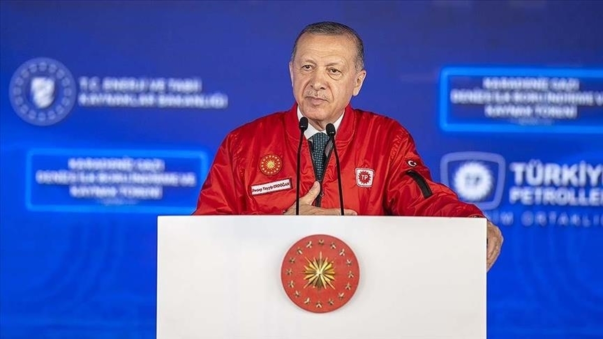 اردوغان: گاز استخراج کردیم ؛ تا یک سال مصرف گاز آشپزخانه ها و حمام ها رایگان است