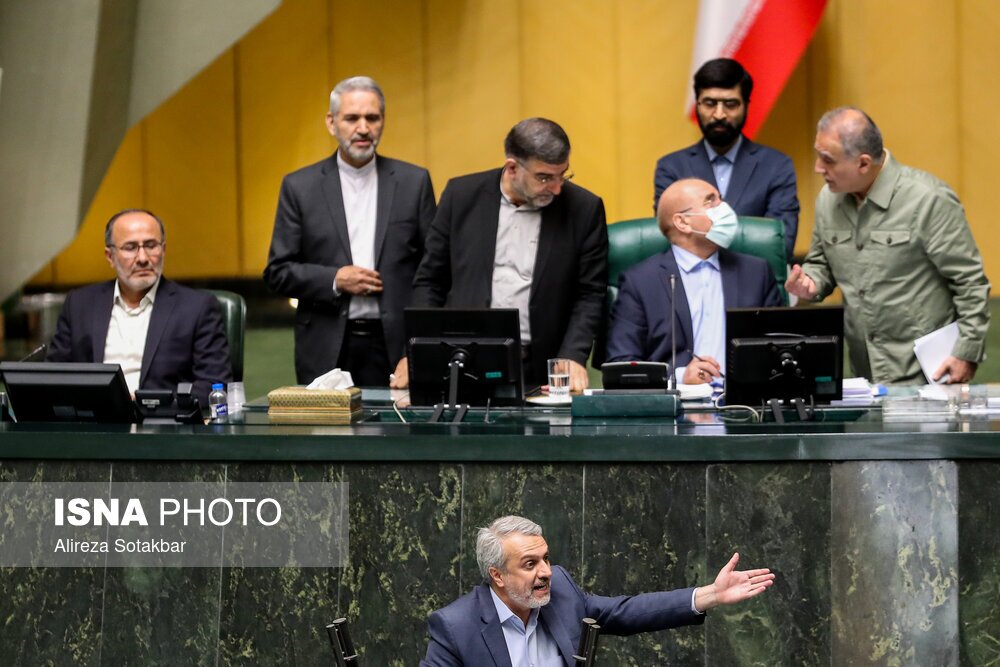 استیضاح / رای مجلس به برکناری فاطمی امین وزیر صمت