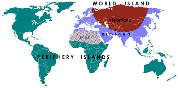 هارتلند چیست؟/ ایران در قلب زمین هارتلند چیست؟/ ایران در قلب زمین