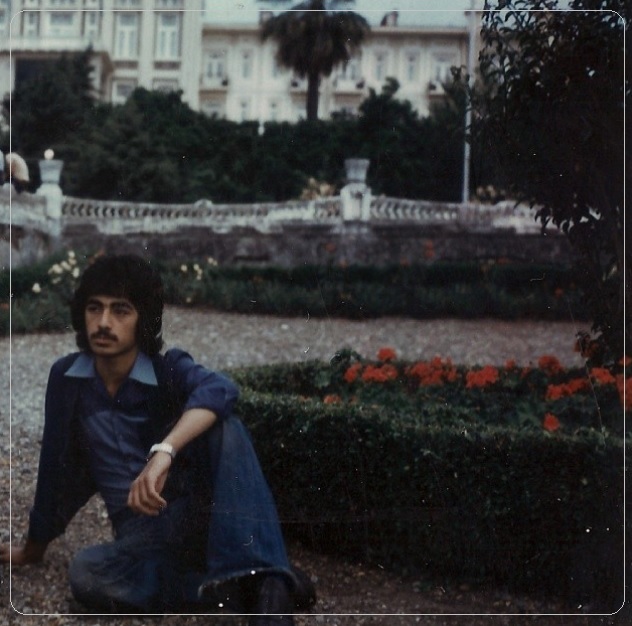 حسین زمان در 18 سالگی - رامسر