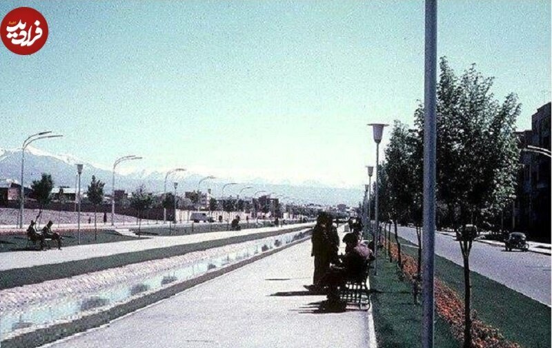 بلوار کشاورز؛ ۶۰ سال قبل (عکس)