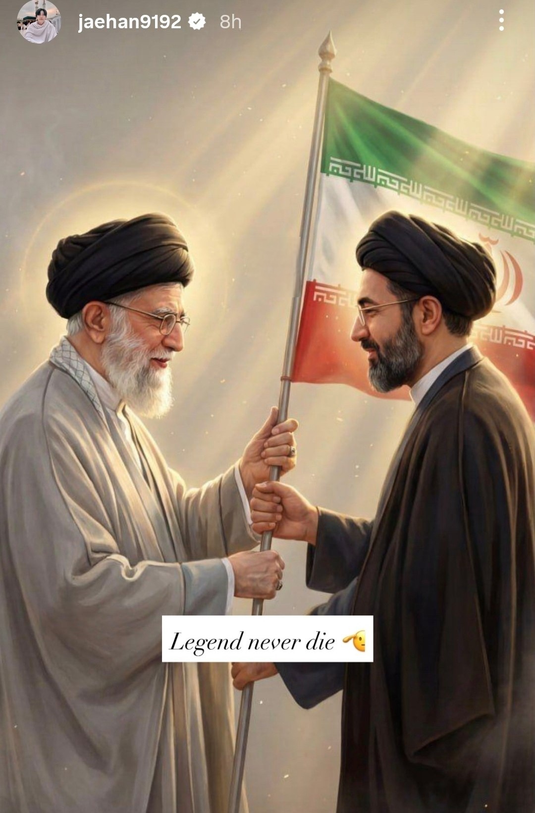 استوری داود کیم، خواننده و بلاگر کرهای واکنش استوری داود کیم، خواننده و بلاگر کرهای به انتخاب سومین رهبر انقلاب اسلامی