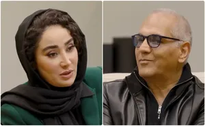 تقلید مهران مدیری از مسعود فراستی با سیگار کشیدن در یک برنامه