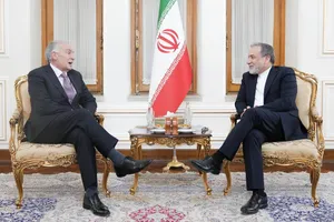 دیدار ژان آرنو هماهنگ کننده ویژه سازمان ملل متحد در امور لبنان با عراقچی