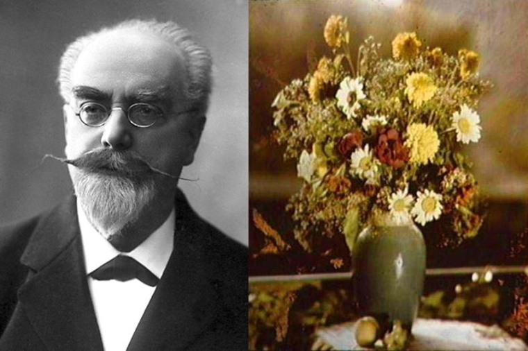 عکس گلهای Lippman که در سالهای 1890 گرفته شد عکس گلهای Lippman که در سالهای 1890 گرفته شد