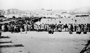 «اولین تیم فوتبال ایران» بعد قهرمانی؛ سال 1302(عکس)