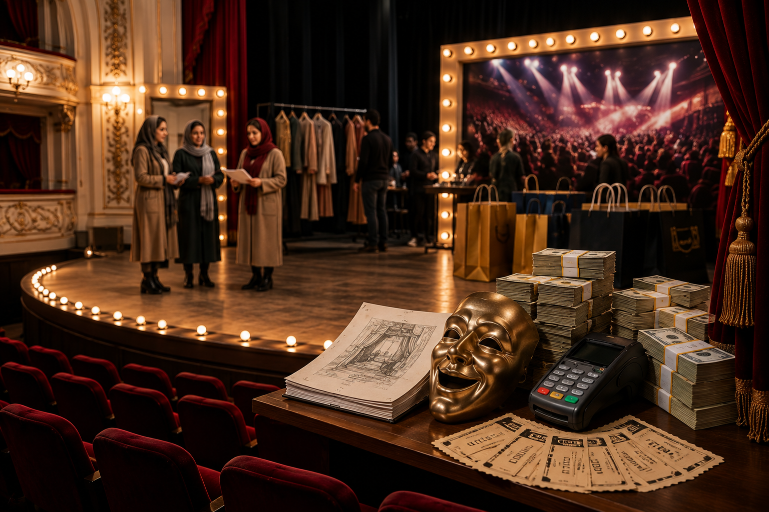 تئاتر بساز و بفروشی تئاتر بساز و بفروشی ؛ جنگ گیشه با اندیشه