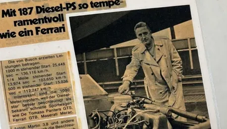 دیزل استار؛ خودروی جالبی که یک روزنامه نگار آلمانی ساخت!
