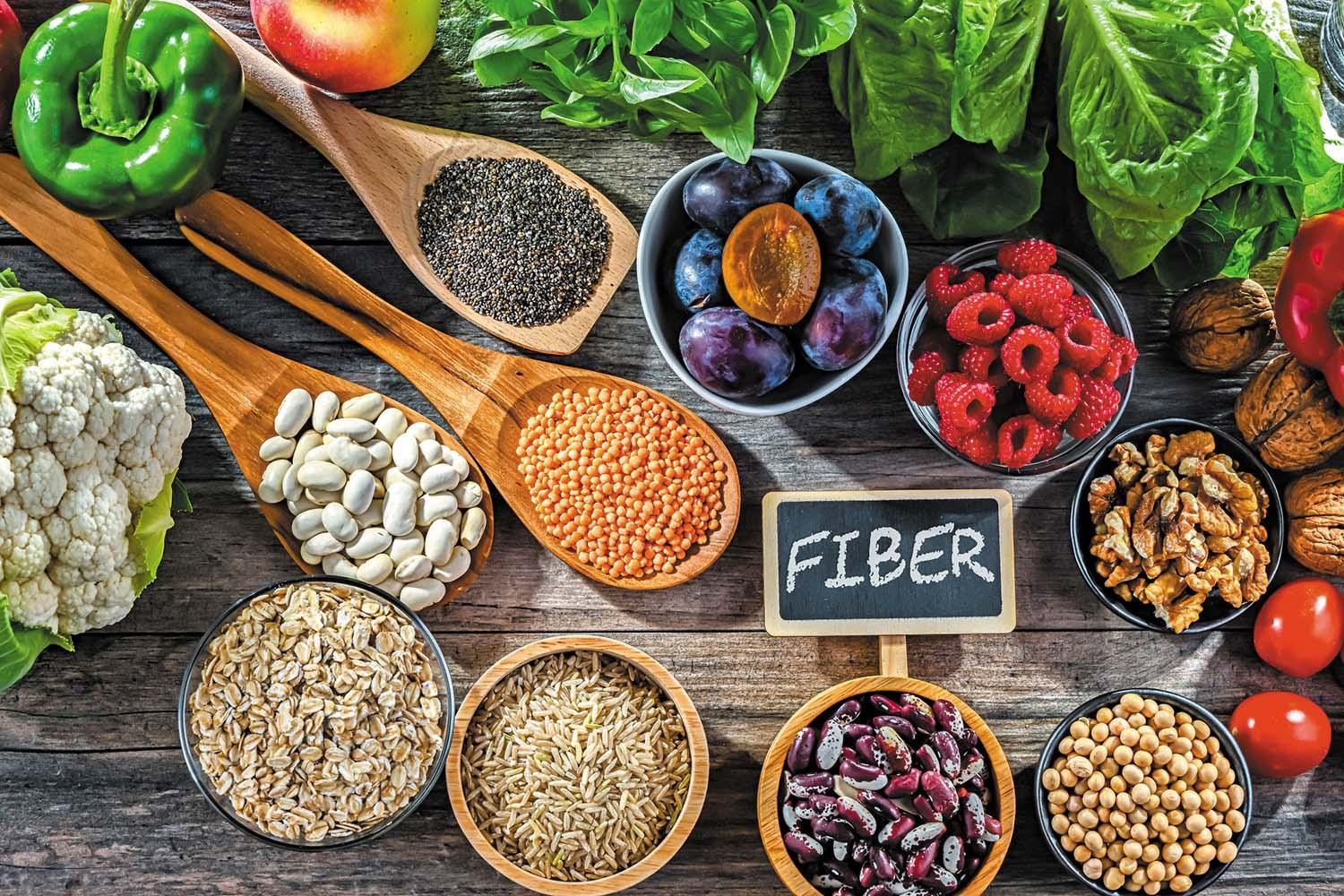 مواد غذایی حاوی فیبر مواد غذایی حاوی فیبر
