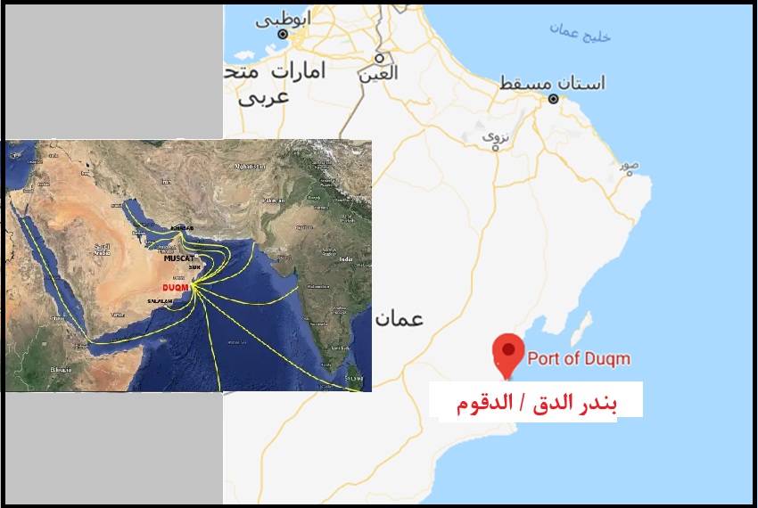 نقشه بندر الدق نقشه بندر الدق