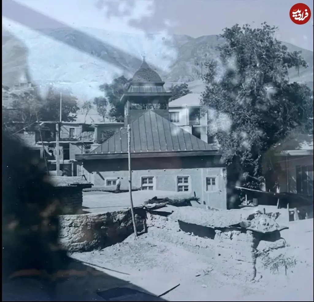 تصویری از محلۀ «کاشانک» تهران در حدود یک قرن قبل
