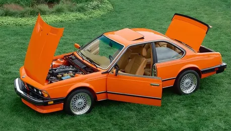 بازگشت به تاریخ BMW؛ دو خودروی کلاسیک با رنگ افسانه‌ای نارنجی اینکاها (+عکس)