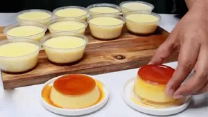 طرز تهیه پودینگ تخم‌مرغ کاراملی؛ بدون فر، با ۳ ماده اولیه