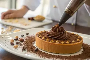 طرز تهیه کرم پاتیسیر شکلاتی