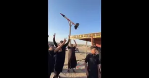 موشک‌های ایرانی زینت بخش موکب‌های عراقی شدند