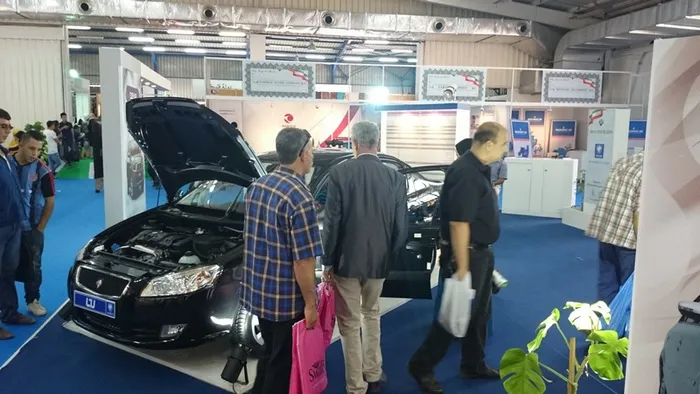 نمایش دستاوردهای ایران خودرو در نمایشگاه الجزایر