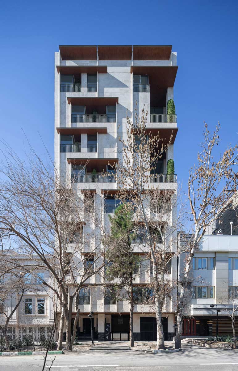 معماری ساختمان مسکونی میان در مشهد معماری ساختمان مسکونی میان در مشهد
