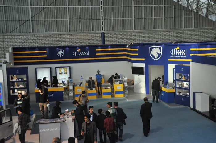 گروه صنعتي ايران خودرو در نمايشگاه بين المللي تبريز