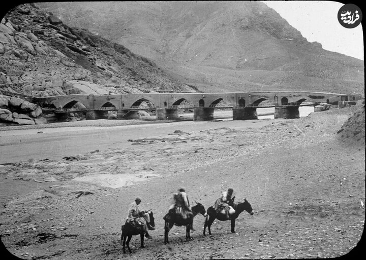 نمایی از پل منجیل در دوران قاجار؛ ۱۳۳ سال قبل نمایی از پل منجیل در دوران قاجار؛ ۱۳۳ سال قبل
