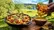 طرز تهیه مرغ سوخاری ترد و سیب‌زمینی پنیری