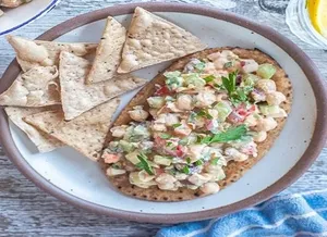 طرز تهیه سالاد نخود لیمویی با ارده : مقوی و خوشمزه