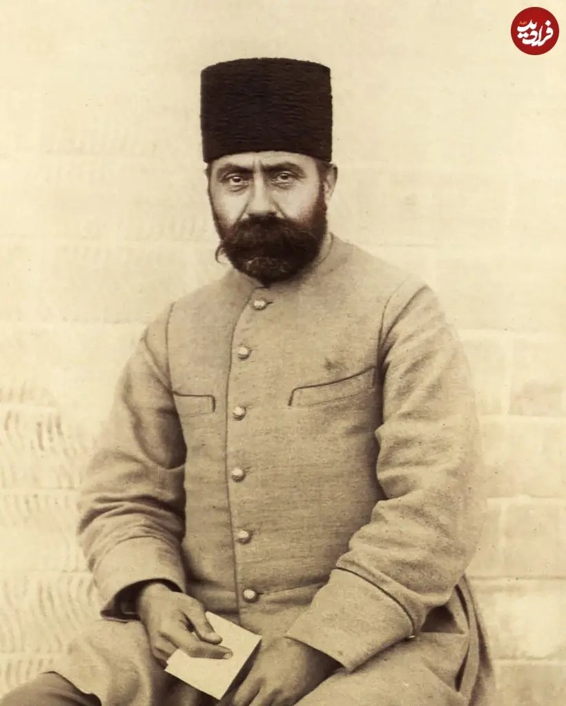 تصویری از نظام الدین غفاری معروف به مهندس الممالک از ریاضیدانان دوران قاجار و معلم ناصرالدین شاه و مظفرالدین شاه