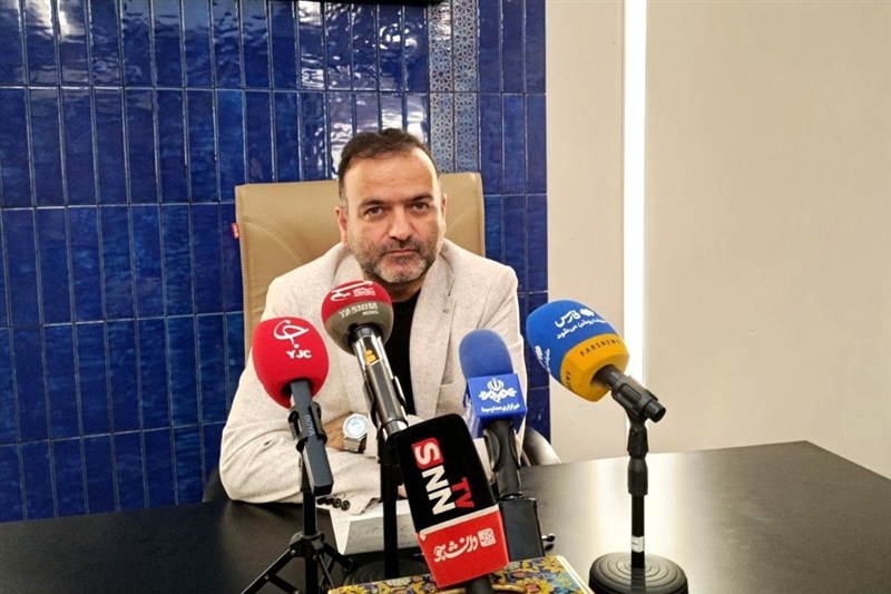 نشست خبری مهدی نقویان رئیس سیما فیلم