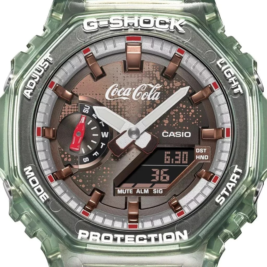 ساعت کاسیو و کوکاکولا ساعت کاسیو و کوکاکولا