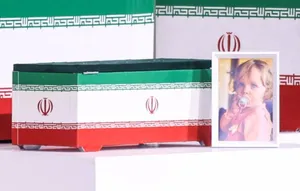 گریه زنان عراقی برای زهرای ۱۴ ماهه
