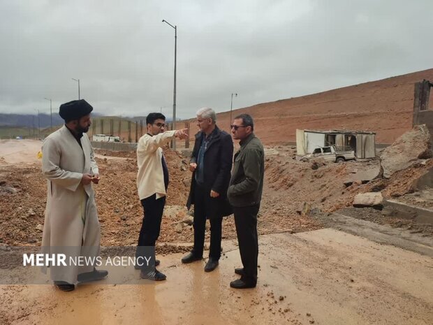 انسداد این آزادراه به دلیل حمله هوایی