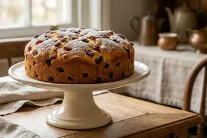 طرز تهیه کیک کشمشی نوستالژی به سبک دهه ۶۰