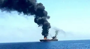 وقوع حادثه دریایی نزدیک سواحل عمان