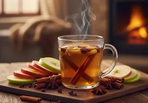 دمنوش سیب و دارچین؛ از روش دم کردن تا زمان خوردن